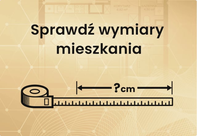 Wymiary apartamentu inwestycyjnego 29.72 m², c.1.3.06